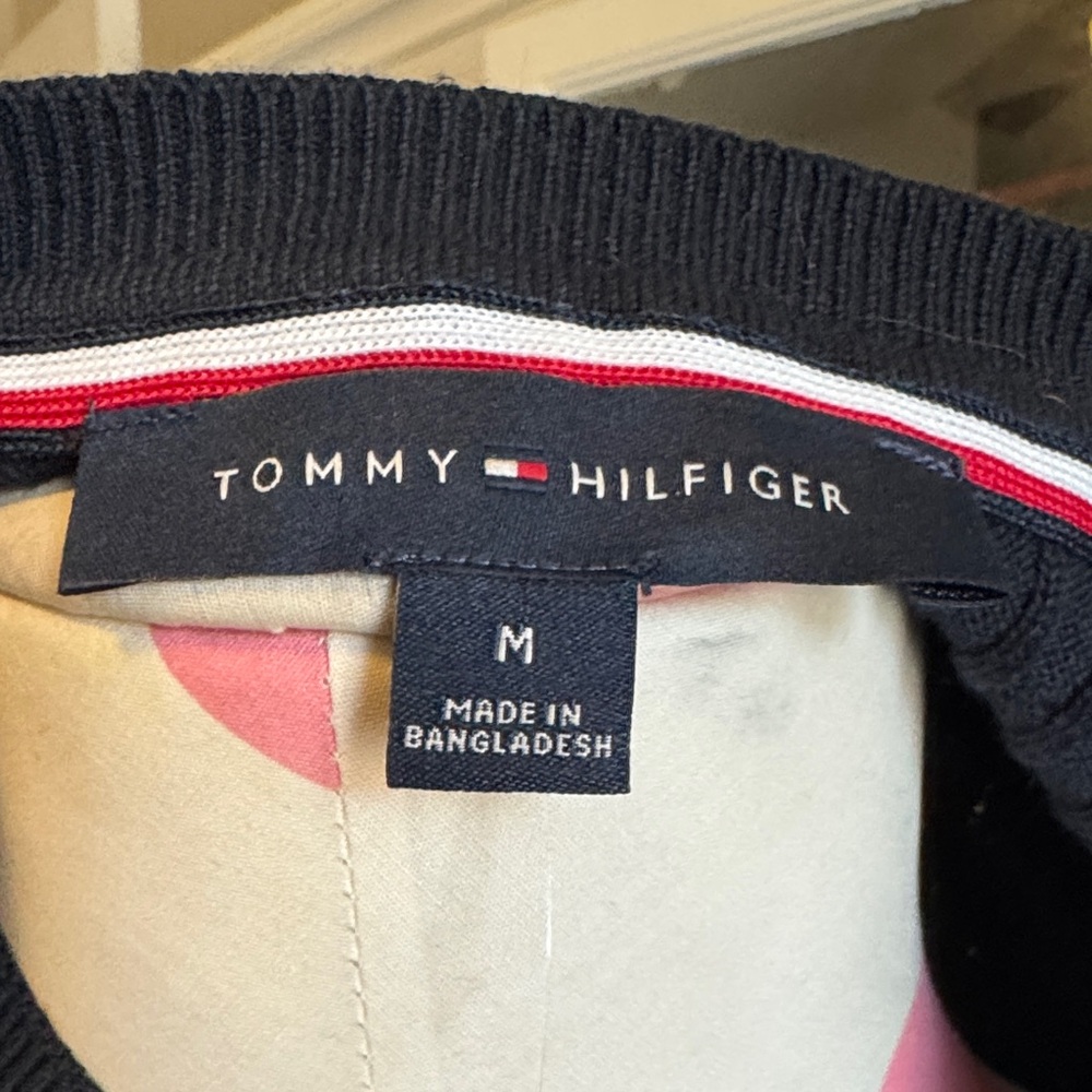 NET Navy Cable Knit Sweater - Picture 2 of 5